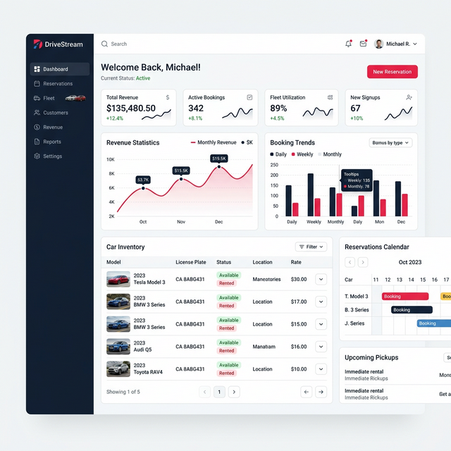 Bounia SaaS Dashboard
